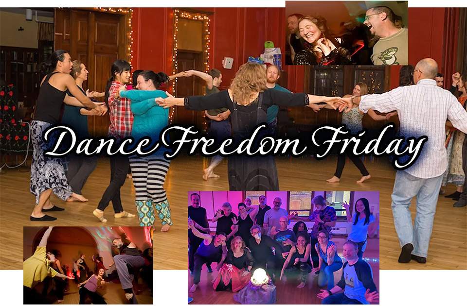 Dance Freedom / Friday banner composite